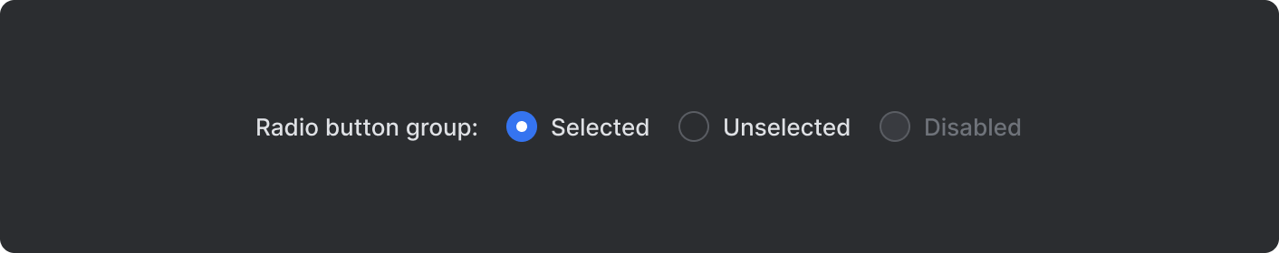 Radio Button | IntelliJ Platform Plugin SDK
