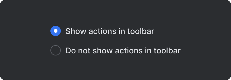 Radio Button | IntelliJ Platform Plugin SDK