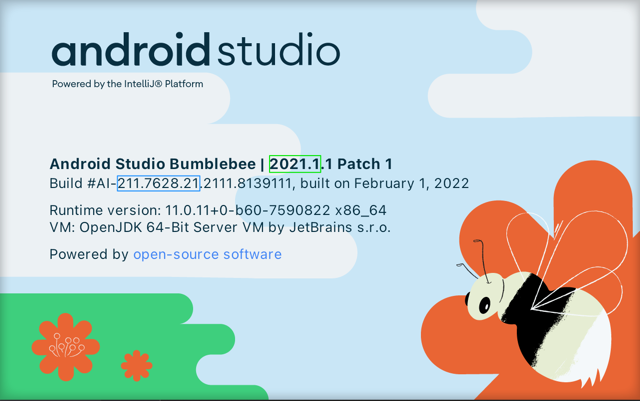 Example Android Studio About Dialog