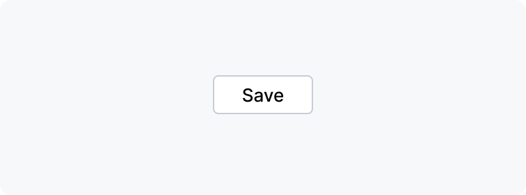 A correct button with a clear 'Save' label