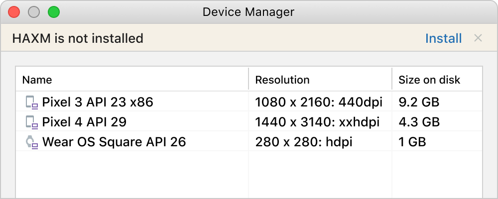 Dialog example