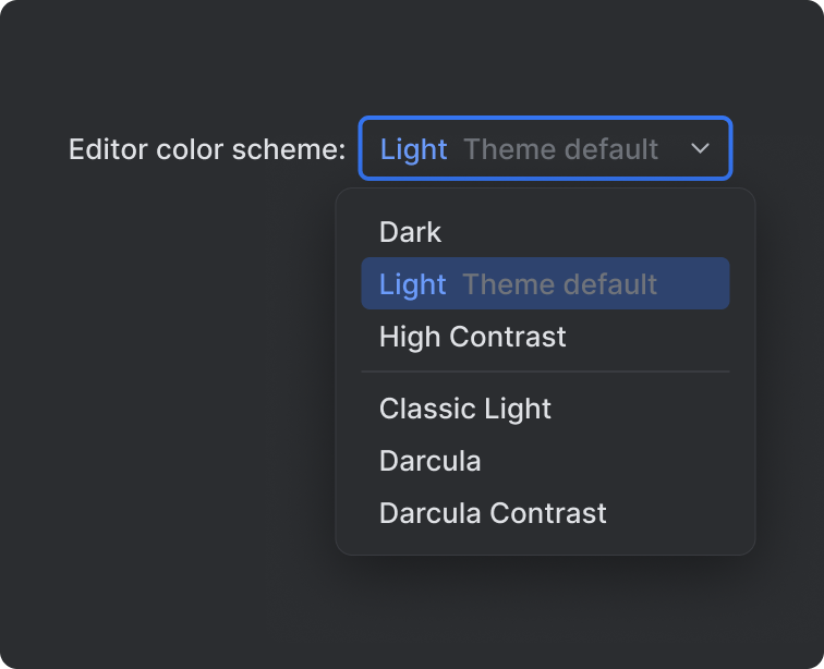 Drop-Down List | IntelliJ Platform Plugin SDK