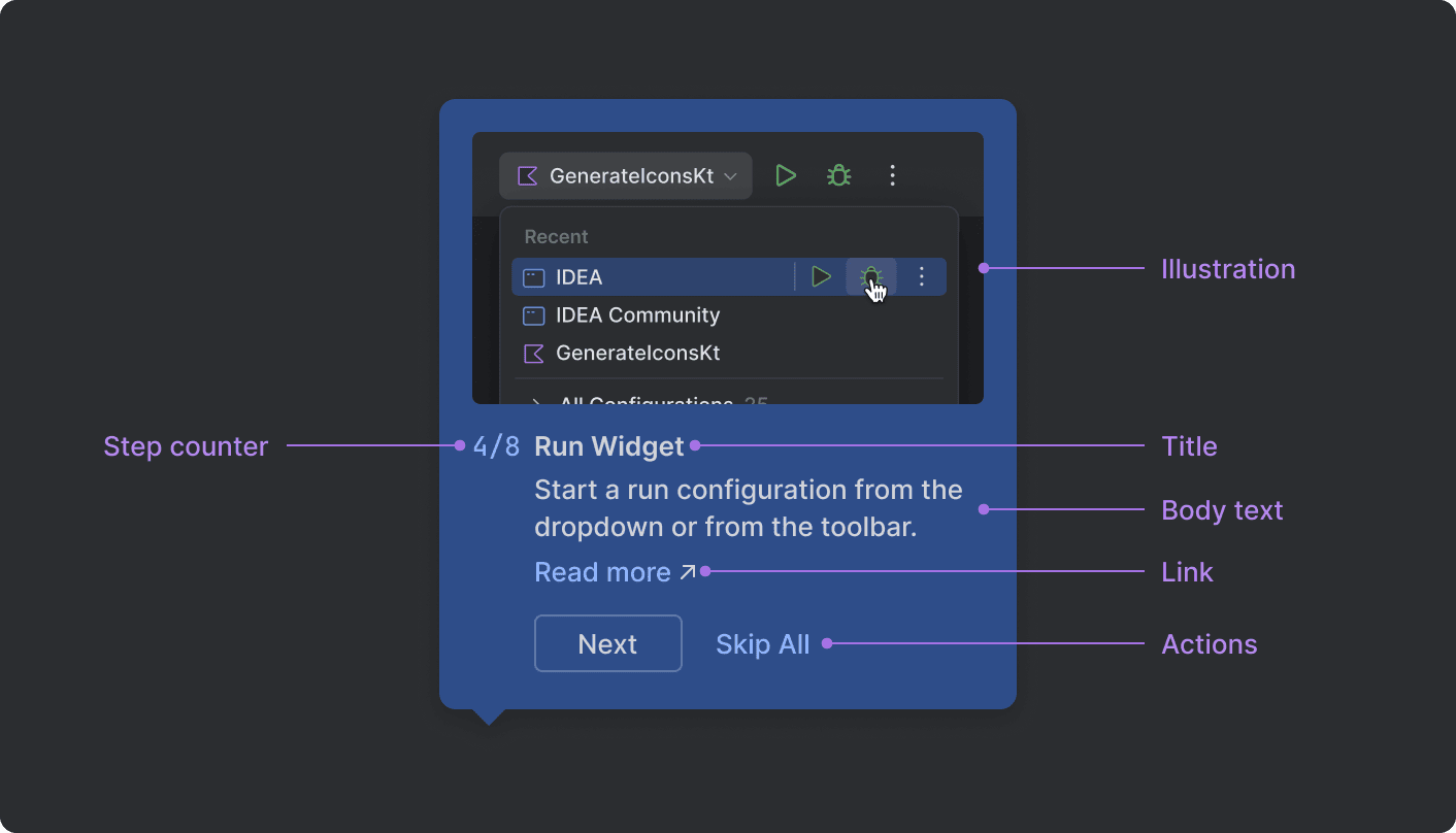 Got It Tooltip | IntelliJ Platform Plugin SDK