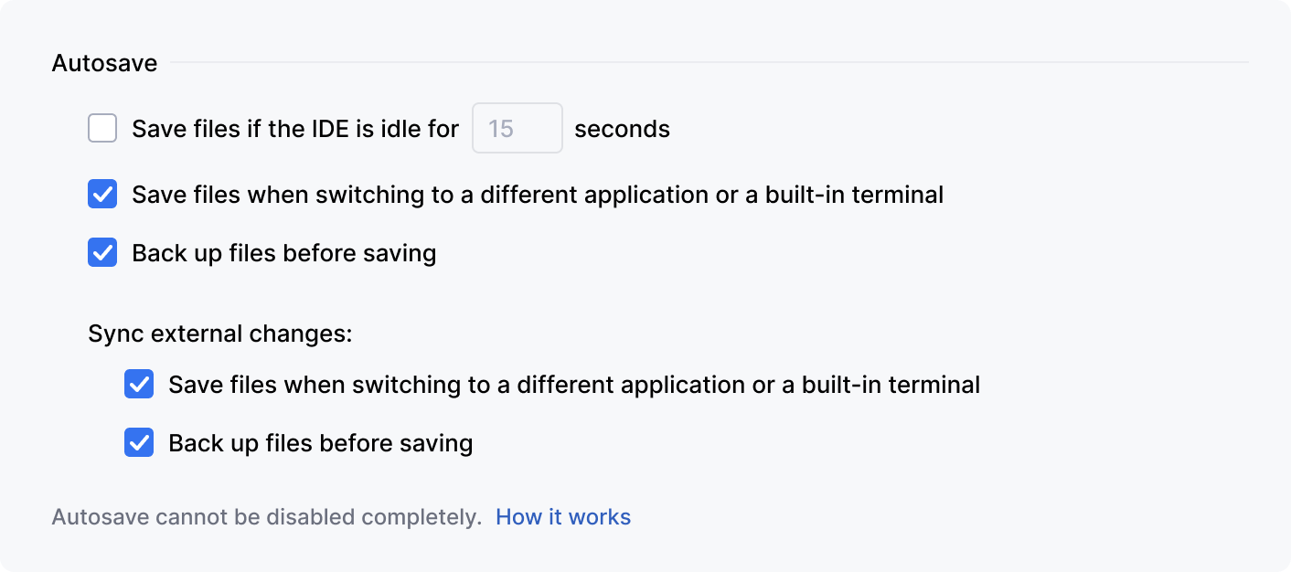 Inline text for a group of controls