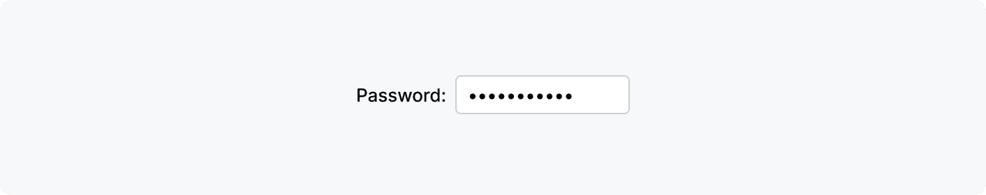 Input password Input password