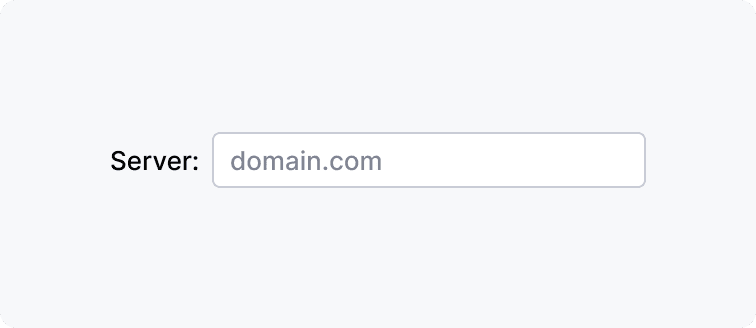 Input placeholder example incorrect