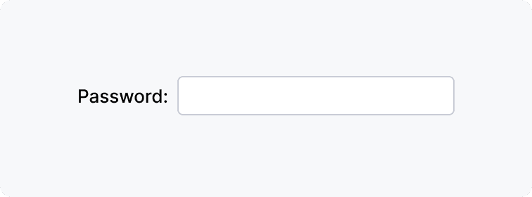 Input placeholder label correct