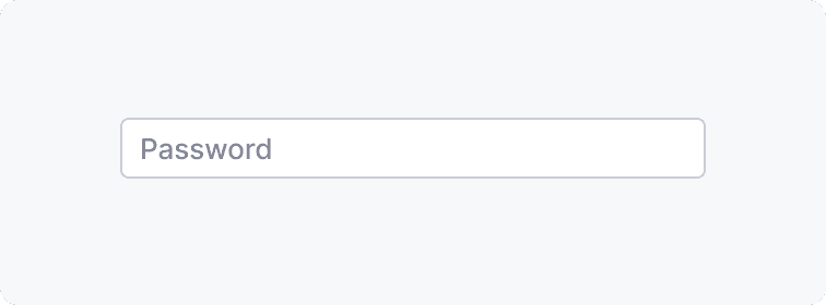 Input placeholder label incorrect