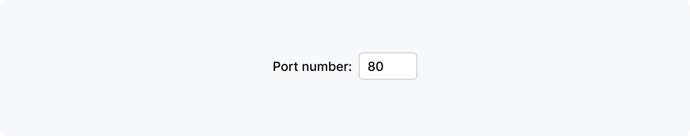 Input prefilled Input prefilled