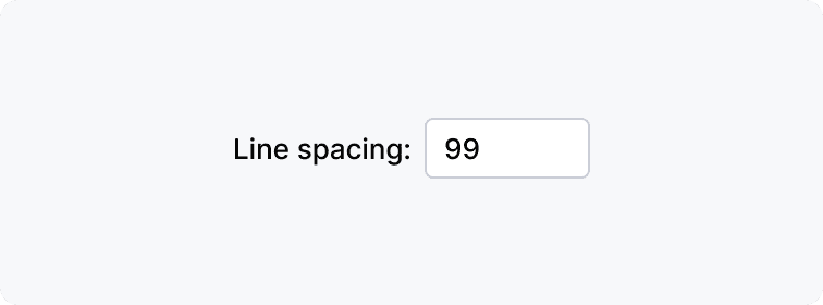Input width 1 correct
