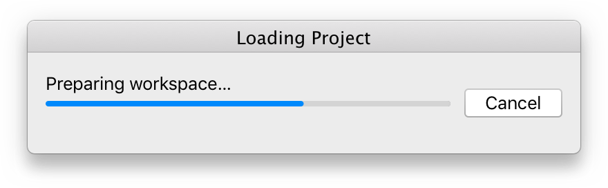 Progress dialog