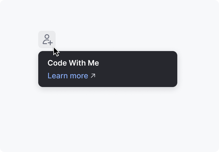 A tooltip with a link but without help text
