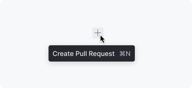 A tooltip with a shortcut