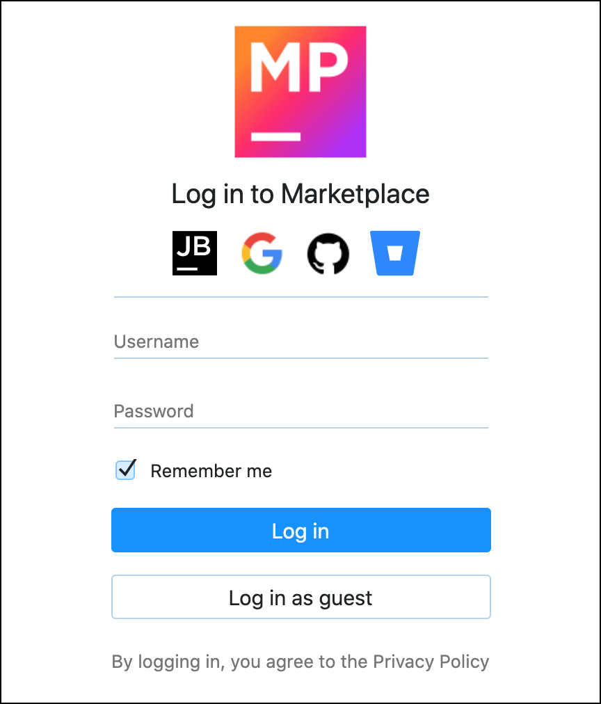 Hub Login Window