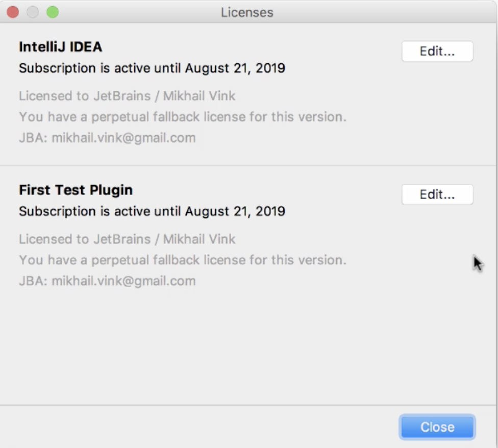 intellij idea license server